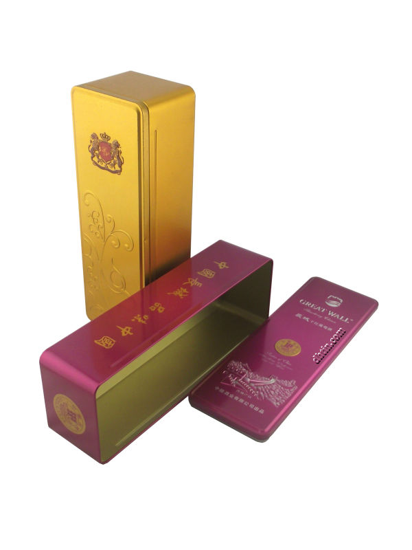 grape wine tin, red wine box, olive oil tin box