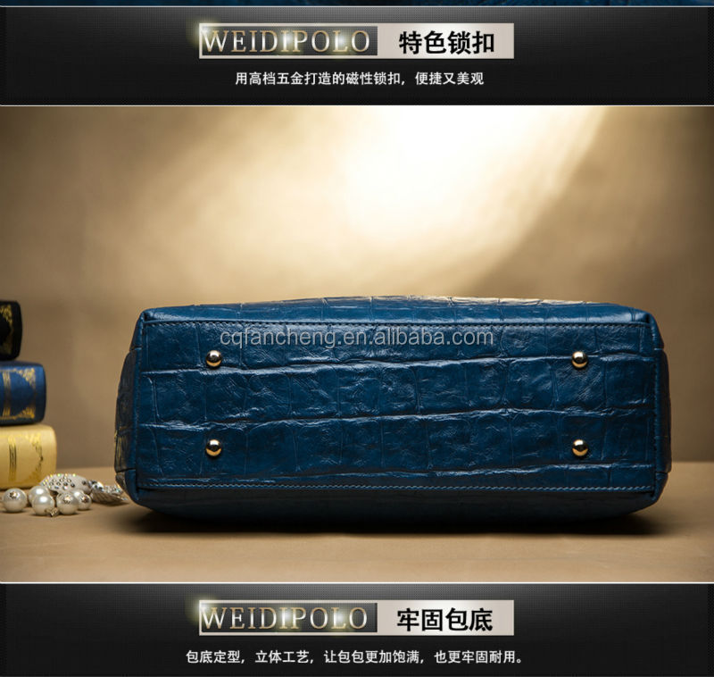 最新高品質2014年ワニ革のハンドバッグ女子韓国語ファッションは、 トートバッグ、 女性のショルダーバッグ問屋・仕入れ・卸・卸売り