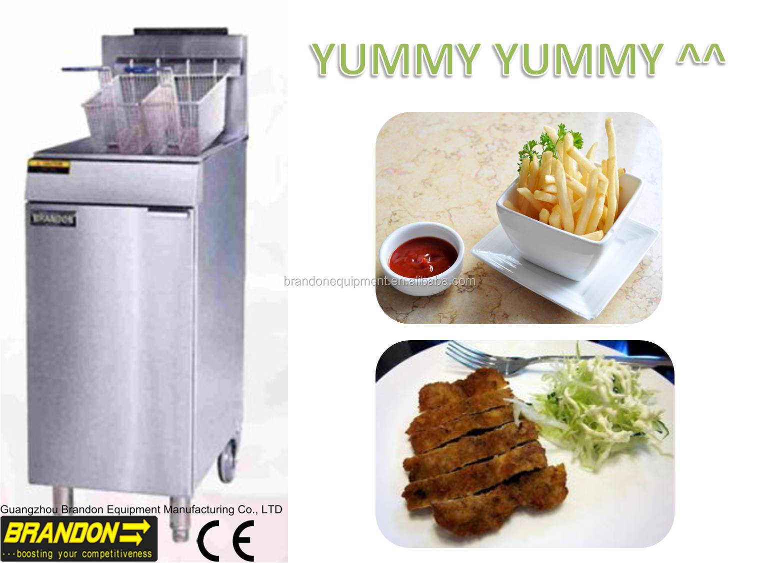 chicken pressure fryers 25liter oil capacity stainless steel fry pot