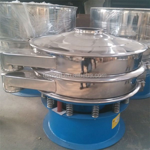 Cocoa powder screen separation