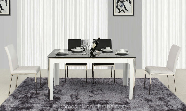 Latest Designs of High Gloss Dining Tables CT-144仕入れ・メーカー・工場