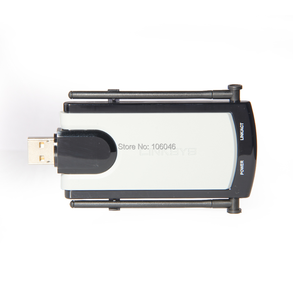 Linksys WUSB300N Wireless Wifi N USB Network Adapter Card free shipping