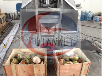 Tender coconut water extraction machine