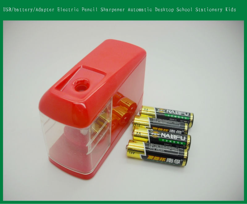 オート電動鉛筆鉛筆削り付きacsharpener|electricadapter|usb電気鉛筆削りをled点滅問屋・仕入れ・卸・卸売り