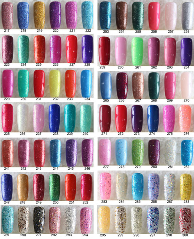 新しいgelgirl2014年!!! 300色、 3層アクリルネイルポリッシュディスプレイ、 カラージェルマニキュア問屋・仕入れ・卸・卸売り