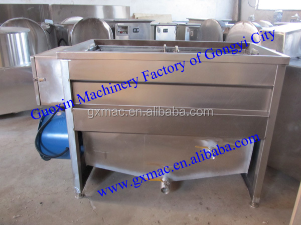 Guoxin Factory automatic potato chips frying machine/ kfc chicken frying machine