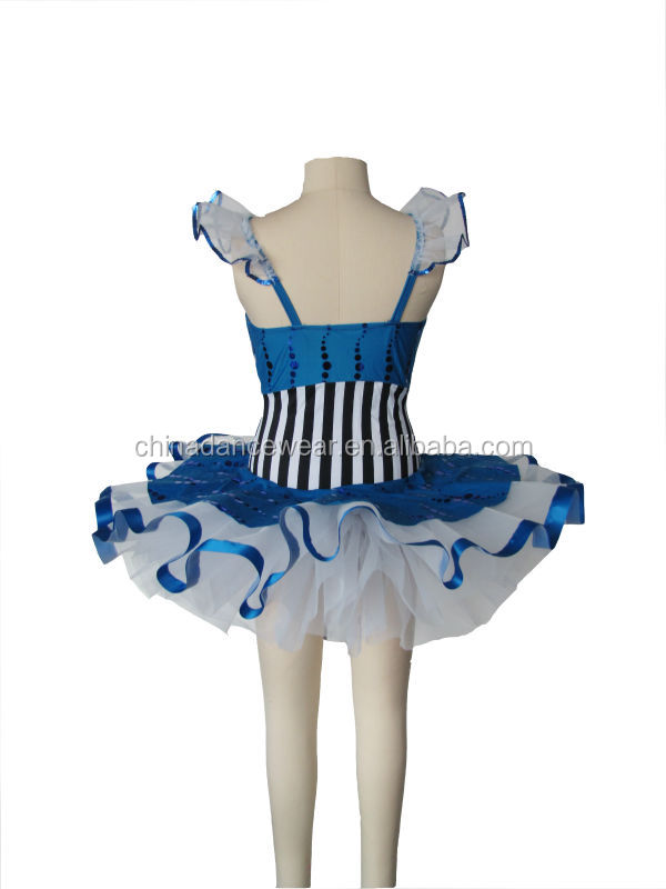 新しいファッションの女の赤ちゃんのかわいい2014年バレエダンスドレスホット別々のリボンの子バレエチュチュダンス衣装モダン問屋・仕入れ・卸・卸売り