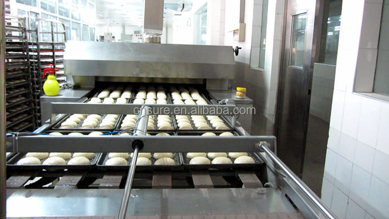 KFC hamburger production line