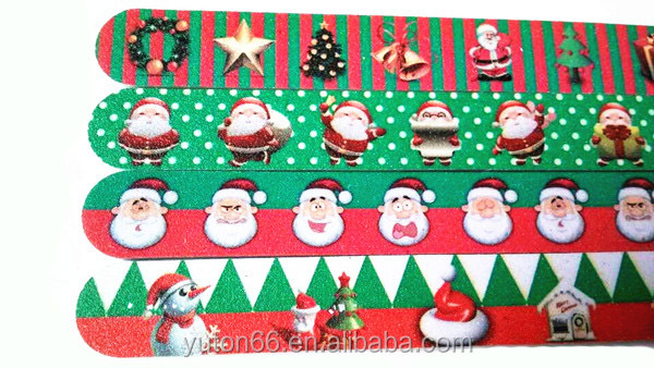 工場卸売熱い販売爪やすりエメリーボードクリスマスのギフト問屋・仕入れ・卸・卸売り