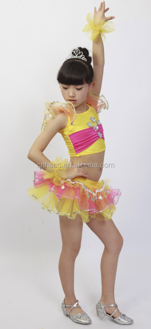 卸売子供の女の子の子供たちのダンスの摩耗安いファッション社交ラテンダンスの摩耗問屋・仕入れ・卸・卸売り