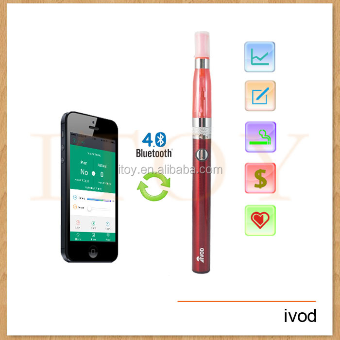 Unique Design bluetooth ecig IVOD with record/plan maker on phone ecigator ecig alibaba italian