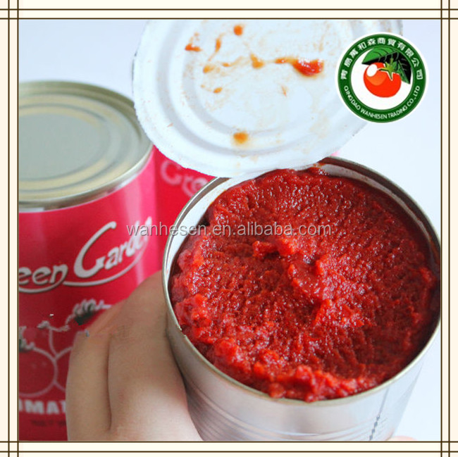 tomato paste in tin