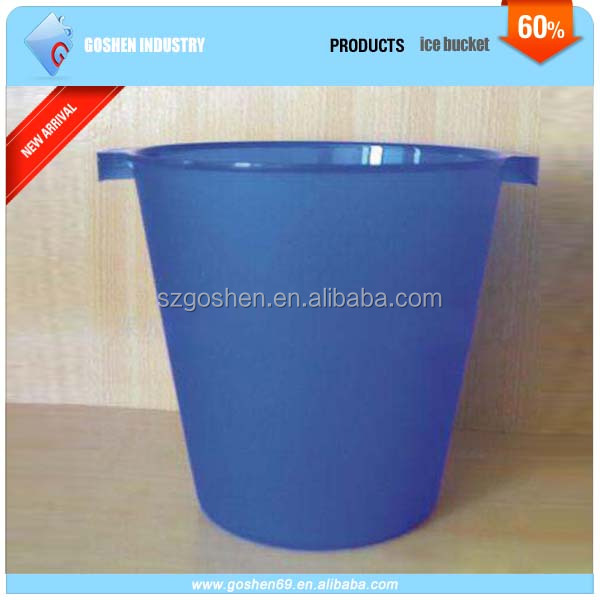 Plastic champagne bucket with led,China Goshen price supplier 21food