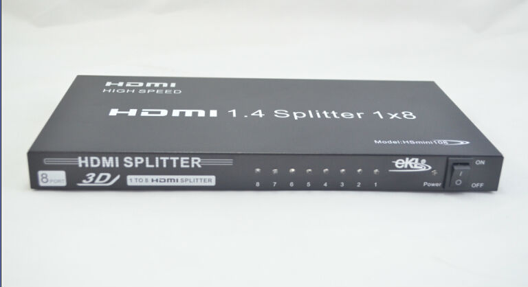 熱い販売の、 メタル84k1入力8出力ポートhdmiスプリッタ問屋・仕入れ・卸・卸売り