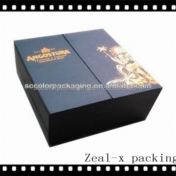 2014 Single Red wine box of luxury with magnetic