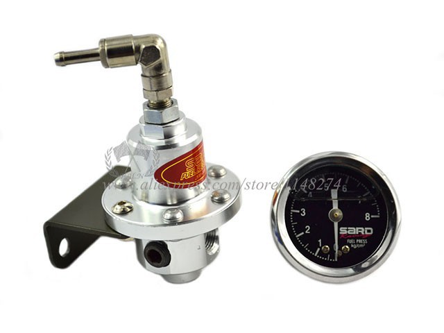 SARD Fuel Pressure Regulator Silver 4