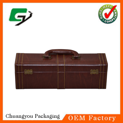 Embossing,Glossy Lamination,Matt Lamination,Stamping Printing Handling And Leather Material folder red wine case