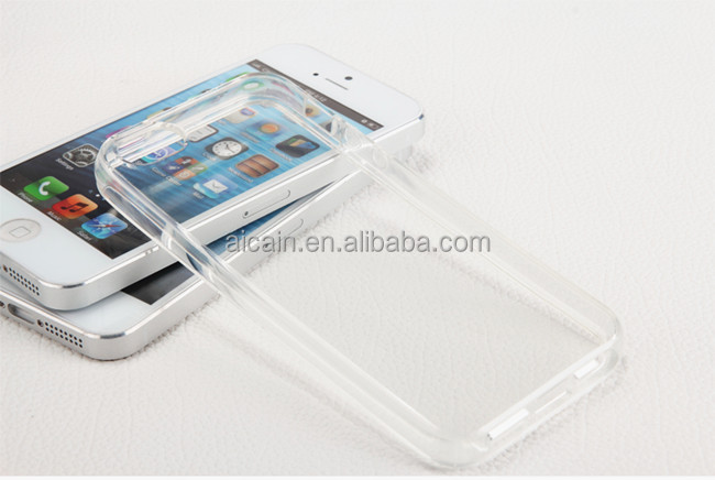 超薄型フルクリアクリスタルfortpuソフトケースiphoneアイフォン５5siphone5s透明カバー問屋・仕入れ・卸・卸売り