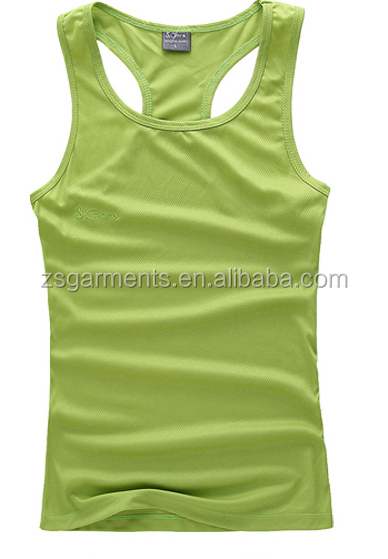最新の印刷された2014年ドライフィットノースリーブスポーツt- シャツ女性のための問屋・仕入れ・卸・卸売り