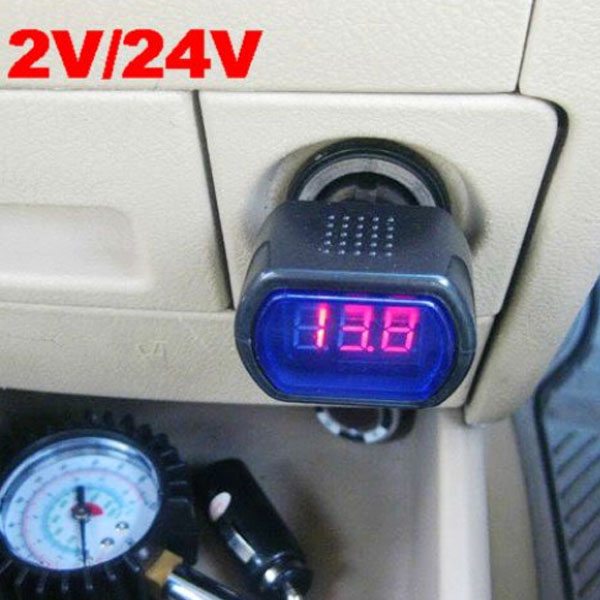 車電圧計ミニ/オート電圧検出器/theバッテリ電圧メータの監視問屋・仕入れ・卸・卸売り