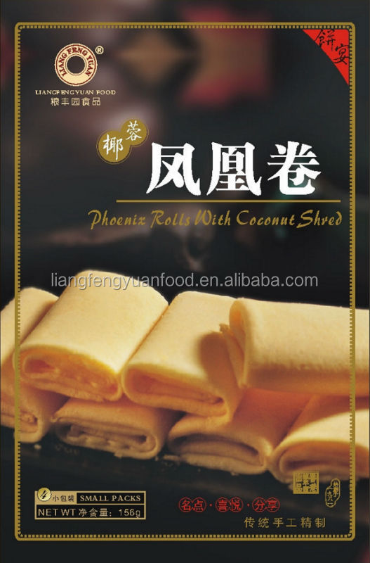 100% handmade phoenix roll with coconut shred