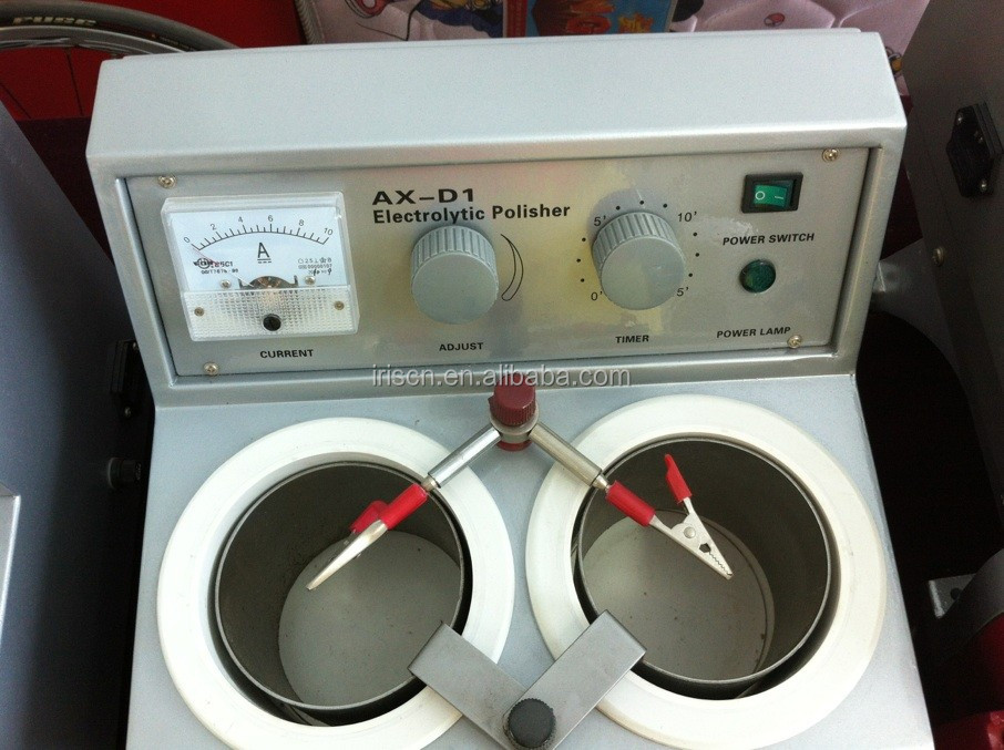 Electro Polishing Machine For Etching Stainless Steel With Two Water