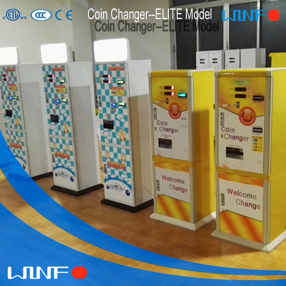 Automatic token changer coin change vending Alibaba