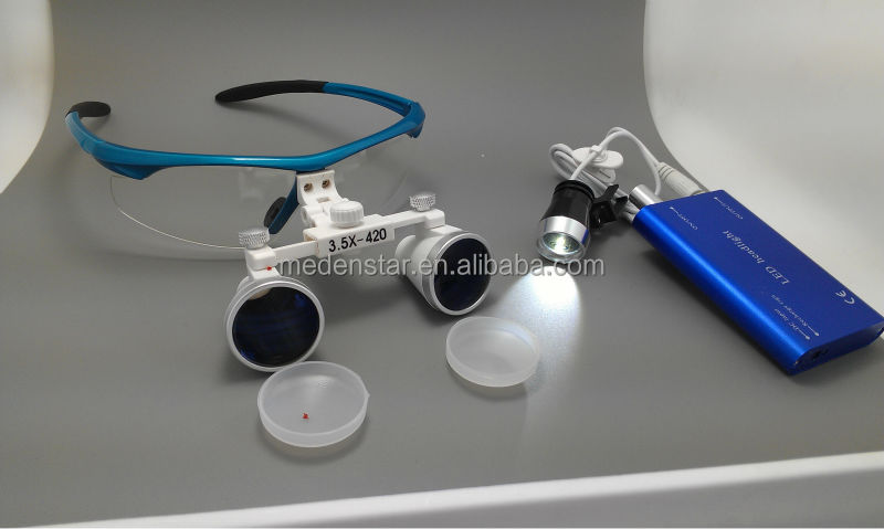 ポータブルが率いるヘッドライト2014年歯科外科ルーペ/yyjd01歯科拡大鏡レンズライト付問屋・仕入れ・卸・卸売り