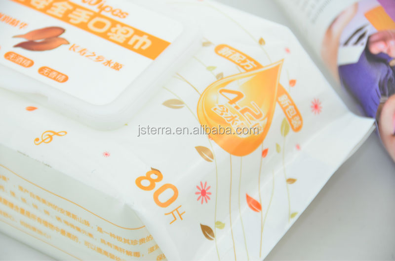 Perfect for use with Vitamin E and aloe Vera reasonable price baby wet wipes with SGS FDA ISO