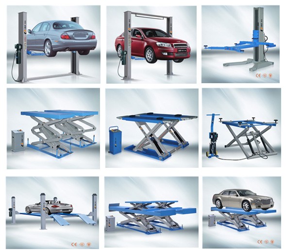 Single Point Manual Lock Car Lifter Wheel Alignment Use With Bridge Jek