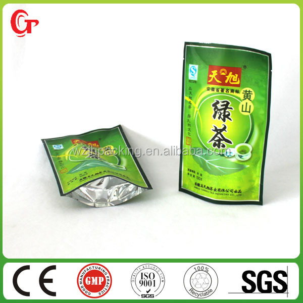(GP-6000) custom printing tea bag, aluminum foil bag,empty tea bag