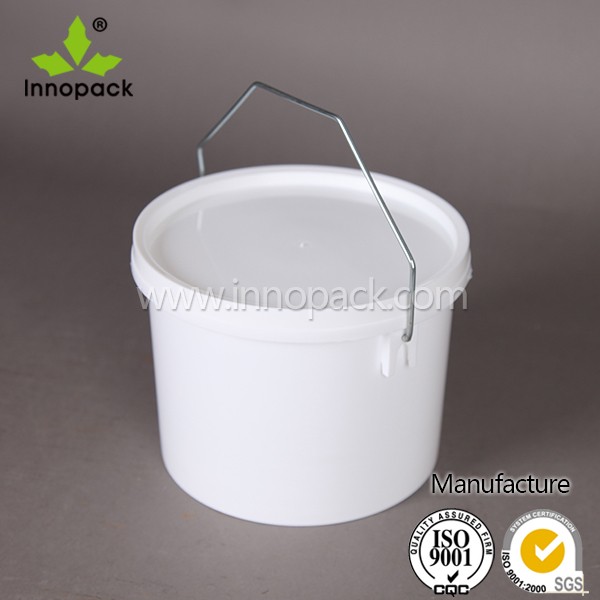metal handle 2.5l paint bucket small