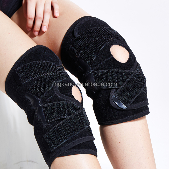 調整可能な膝ブレースヒンジニーブレース日本整形外科スポーツ膝サポートインポートファブリック仕入れ・メーカー・工場