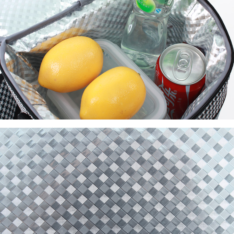 Natural Color Top Sales Logo Printed Aluminum Insulation Cooler Bag