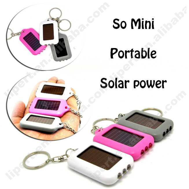 (130025)携帯キーホルダープラスチック再充電可能なトーチミニソーラートーチ仕入れ・メーカー・工場