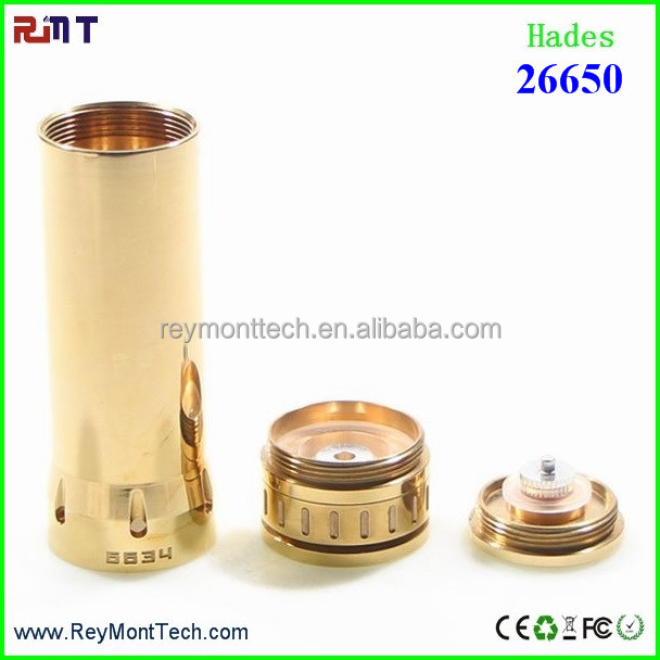 tobh atty v2 atomizer clone Hades 26650,26650 copper Hades mod