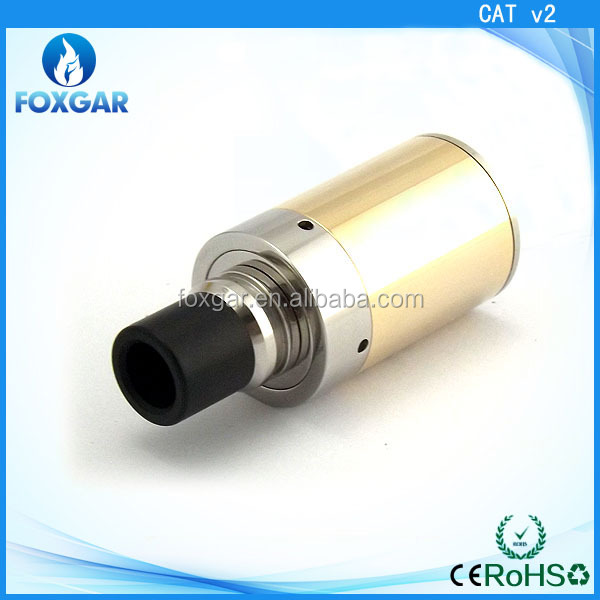 Foxgar Infinite cats atomizer 1:1 clone dry herb dripper magma atomic nucleus origen Cigreen cat atomizer