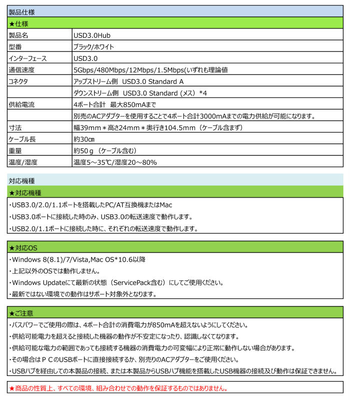 7ポート超高速USBハブ問屋・仕入れ・卸・卸売り