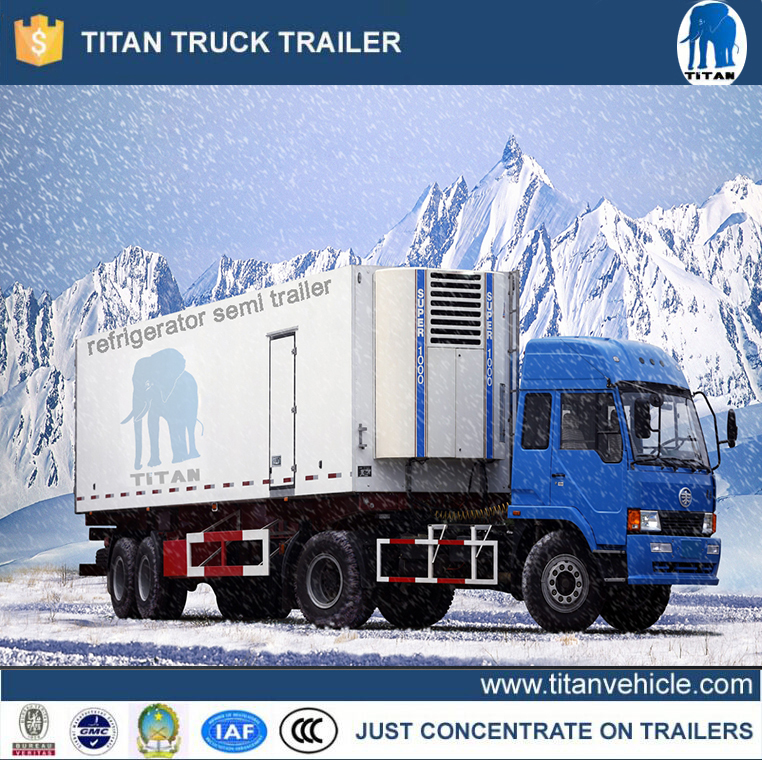 Refrigerated freezer truck , used refrigerator for truck