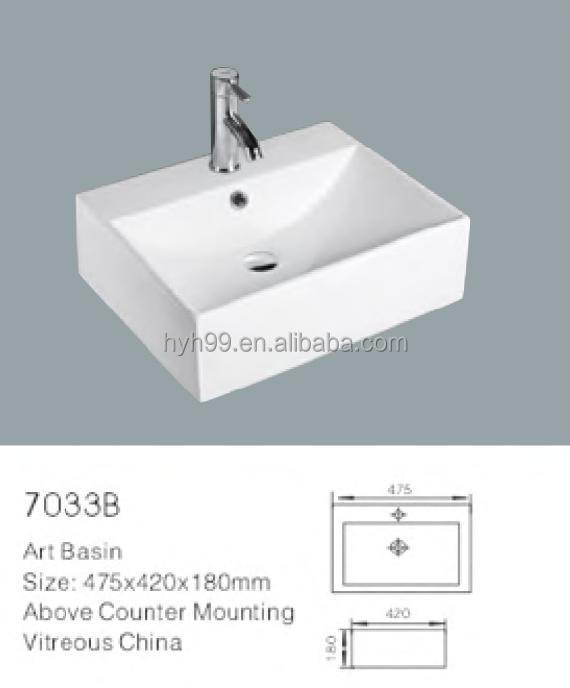 長方形のカウンター洗面台のバスルームのデザイン仕入れ・メーカー・工場