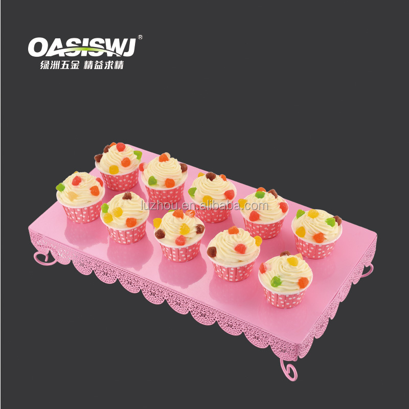 新しいアイテムの金属カップケーキスタンド2015粉体塗装でウェディングケーキツールのケーキが立つ仕入れ・メーカー・工場