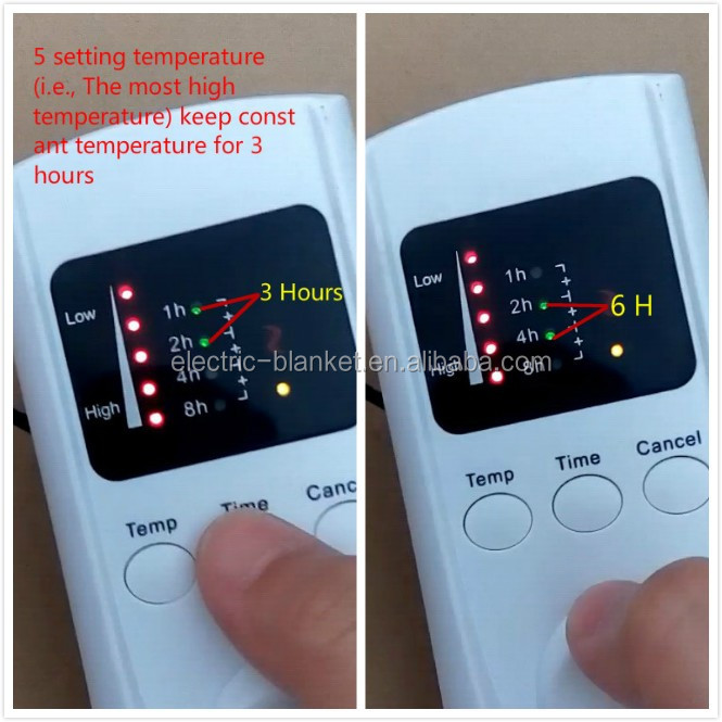 Intertek Approvaled Cotton Fabric Quilted Electric Blanket Buy 100