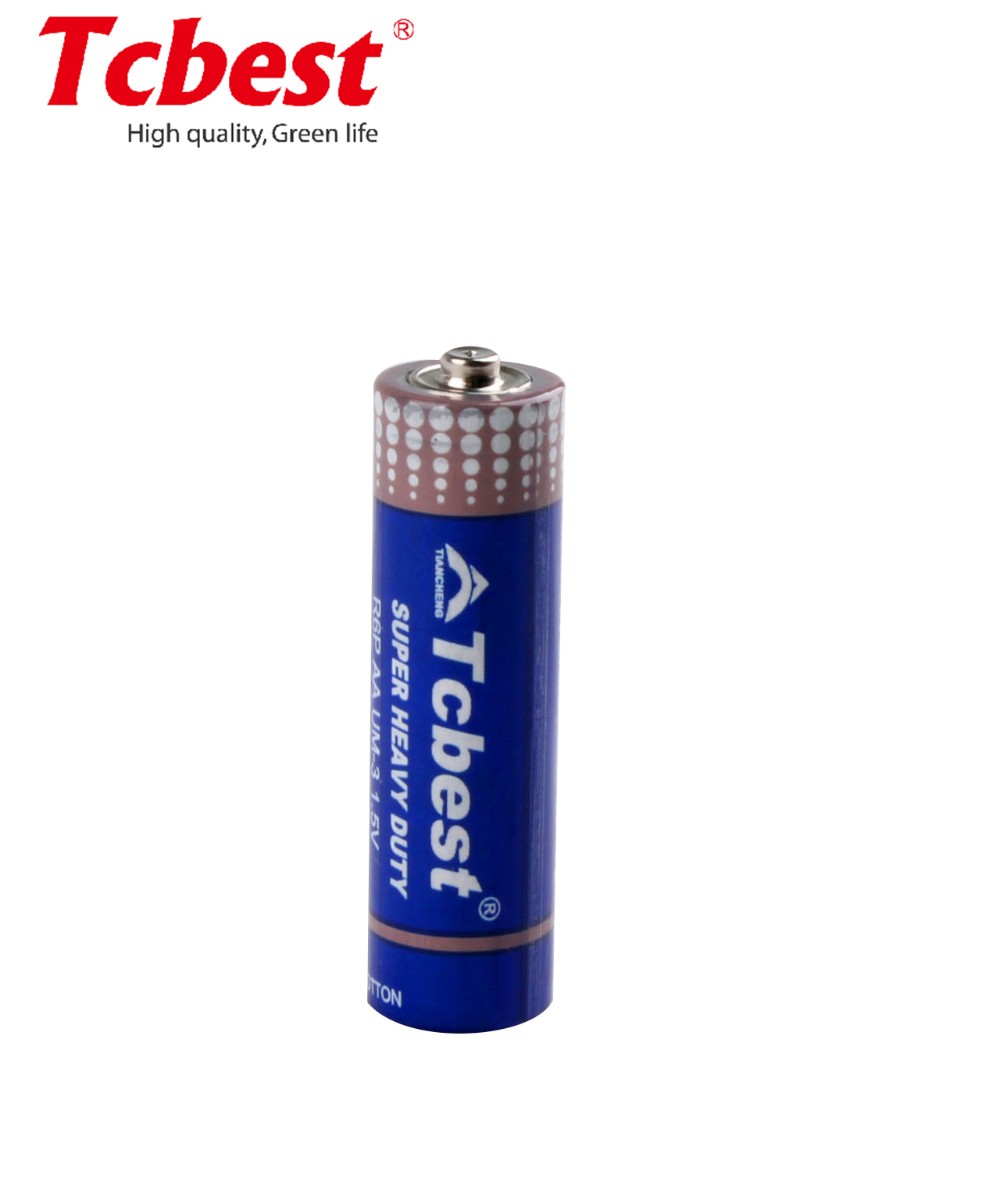 1.5v R6p/aa/um3 Aa Metal Jacket Battery Shrink Package Buy Sum3