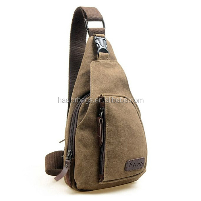 one strap canvas backpack wholesale