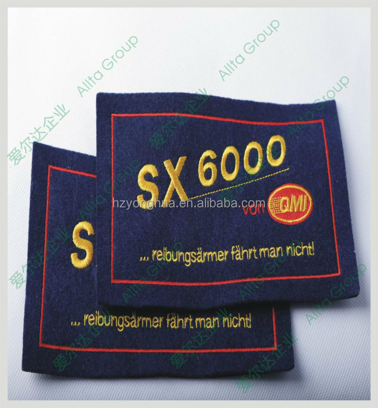 安い価格のカスタム卸工場直布刺繍のパッチ問屋・仕入れ・卸・卸売り