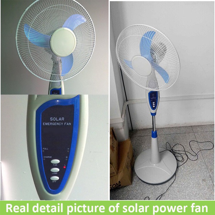 solar fan detail