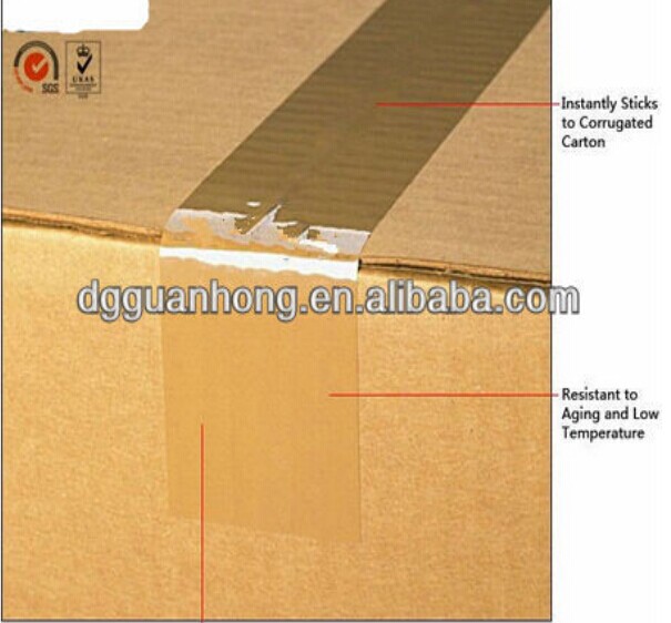 透明なカートンのパッキング50mm小包テープbopp、 アクリル包装テープ問屋・仕入れ・卸・卸売り