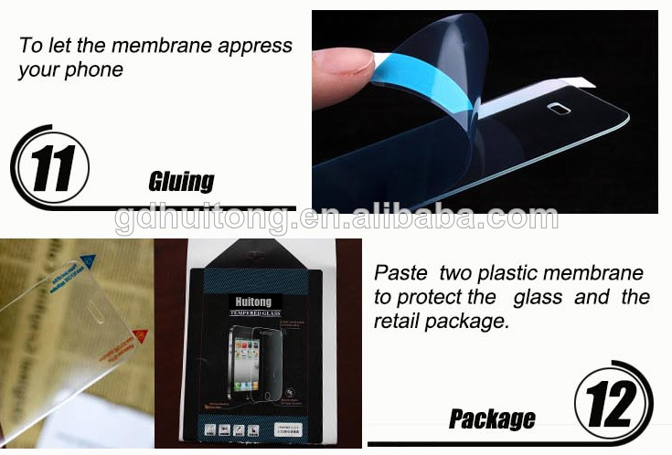 9H anti-scratch screen protector! Tempered glass screen protector