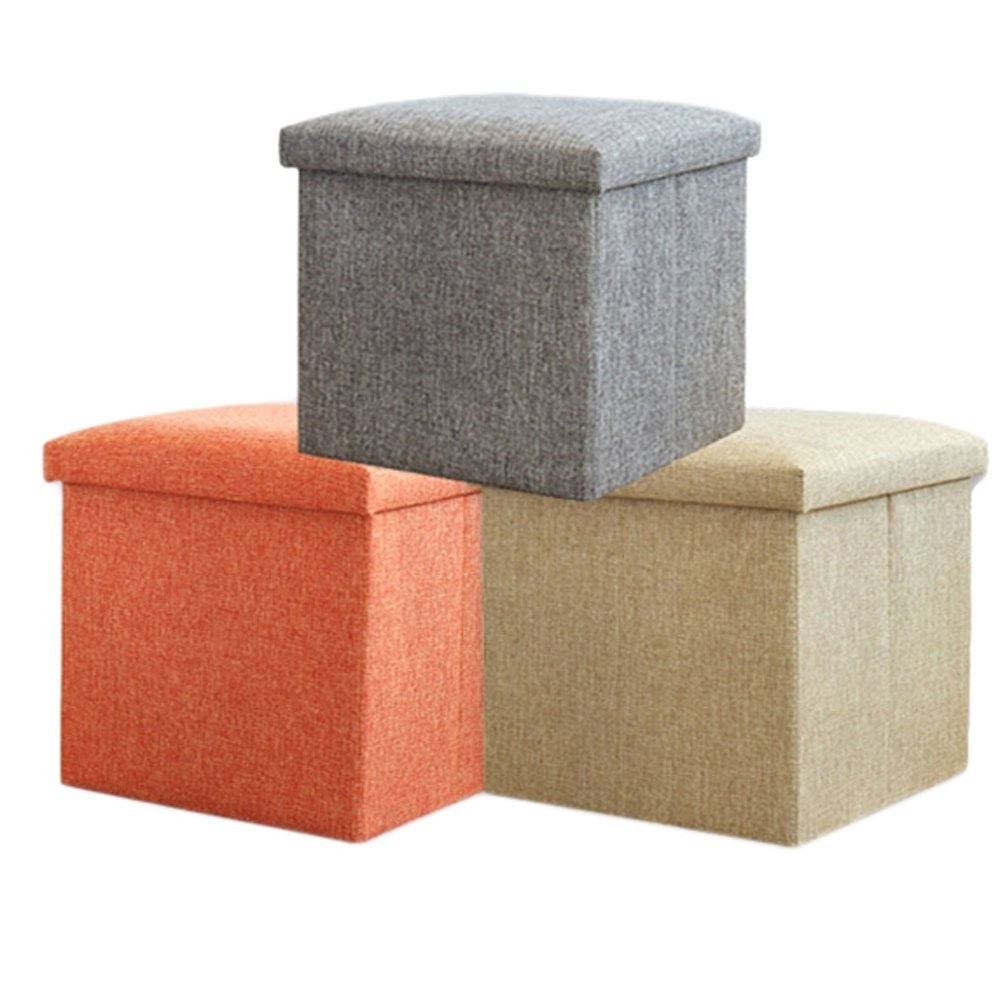 Toys storage organizer foldable box with lid storage box chair, View