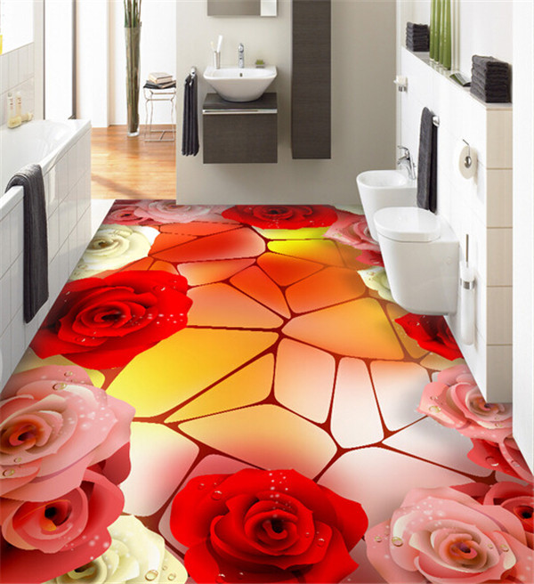 El más nuevo diseño de paisaje natural vivid porcelanato 3d ...